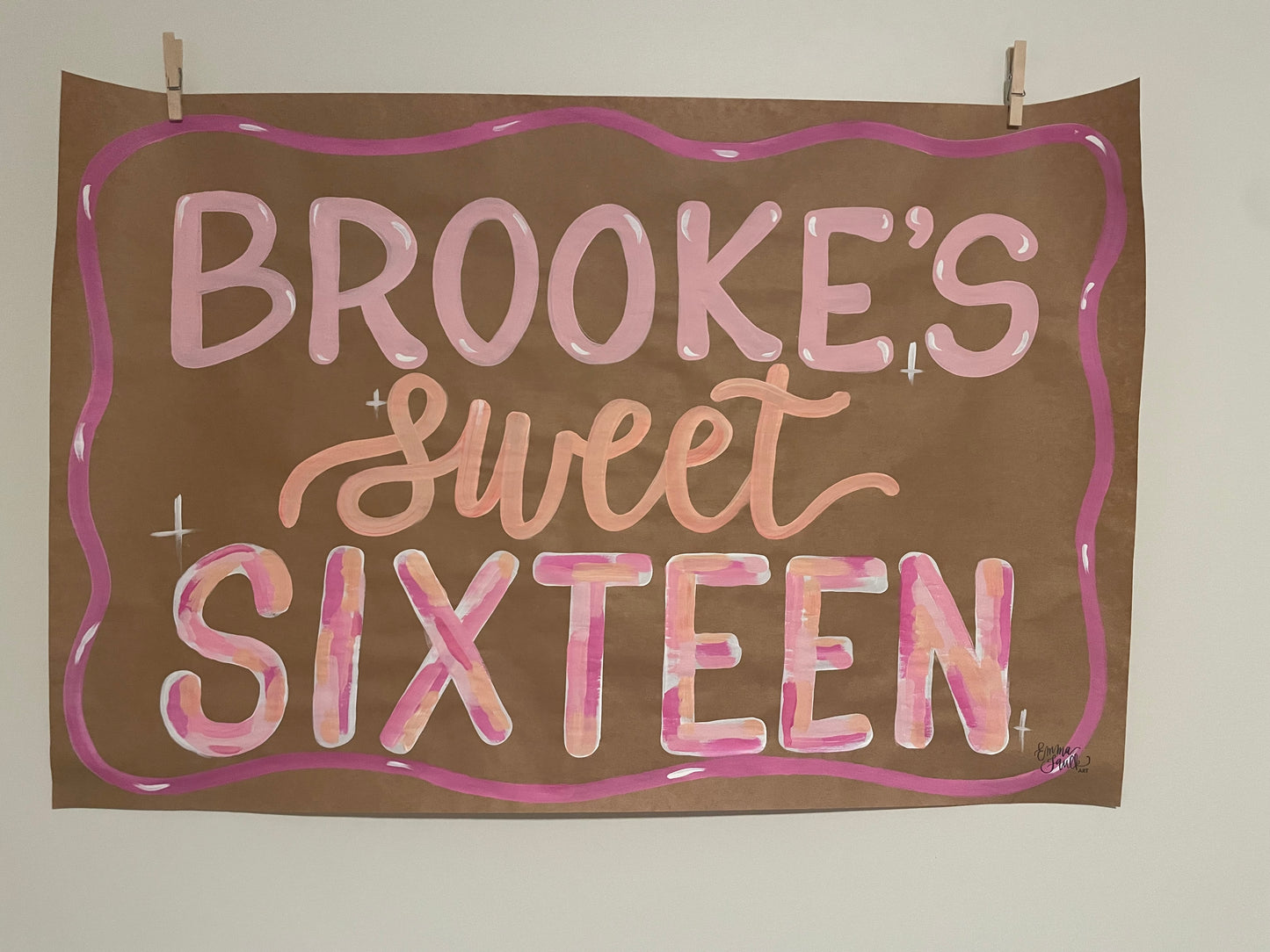 Mini Celebration Banner