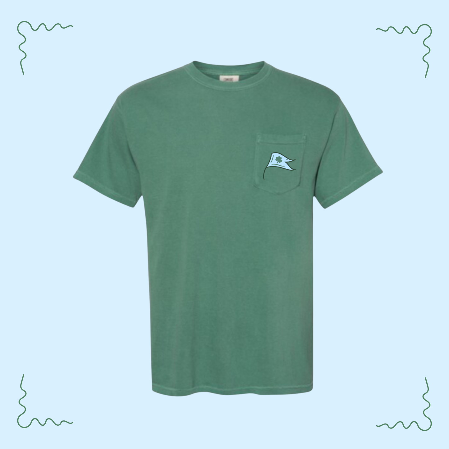 St. Patrick's Short Sleeve Pocket Tee