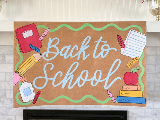 Back to School Banner