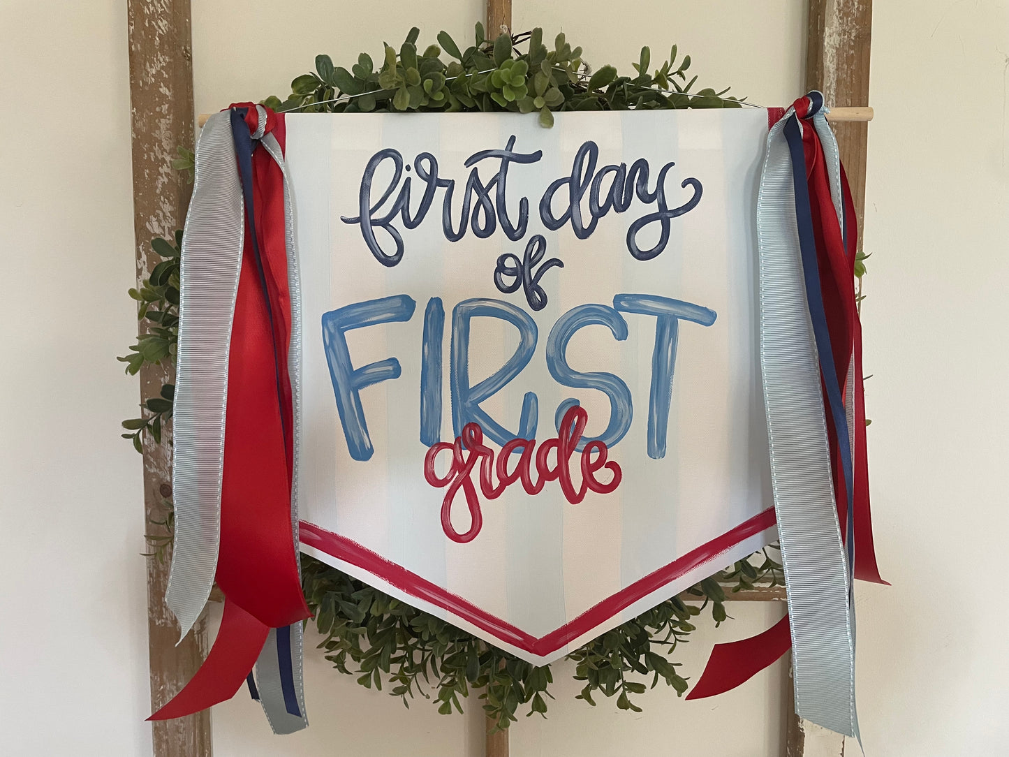 First Day Banner