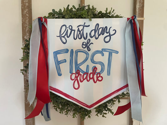First Day Banner